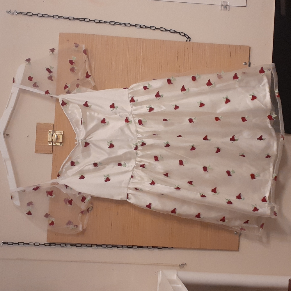 Sugar Thrillz Dolls kill Dress with cherries Size Large